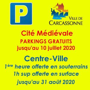 Parking gratuit à la Cité !