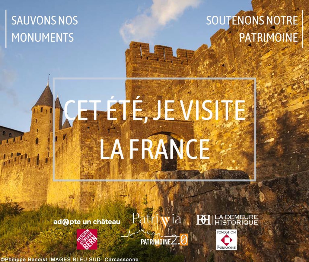 #CetétéjevisitelaFrance, je (re)découvre la Cité de Carcassonne !